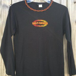 Harley Davidson Slidell Long Sleeve Shirt Large